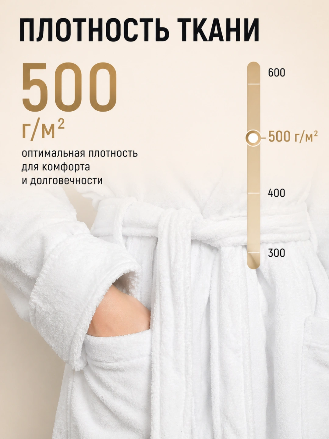 Плотность ткани 500 г/м²